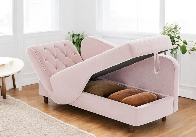 DAMAIFROM Chaise Lounge Chair Bed offering a perfect blend of modern style and cozy comfort for any living space