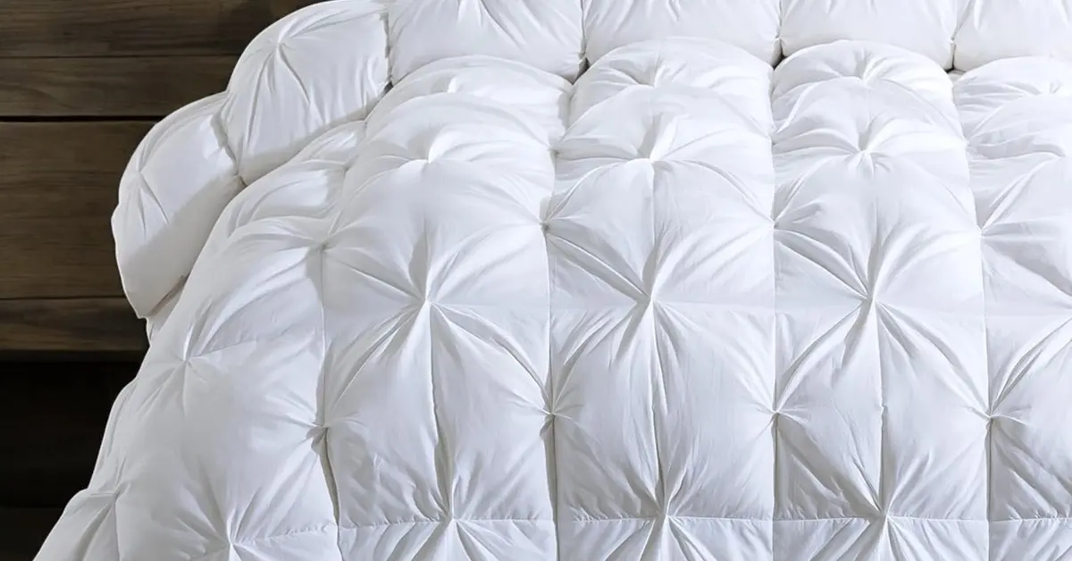 "Luxurious Caldwell 5-Piece Western Bedding Set featuring cowhide and faux leather accents in a rustic bedroom setting."